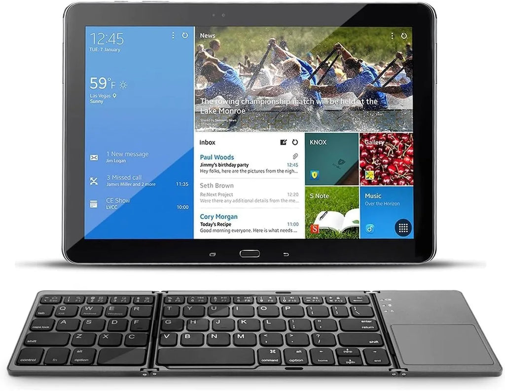 B033-لوحة مفاتيح بلوتوث قابلة للطي -FOLDABLE BLUETOOTH KEYBOARD